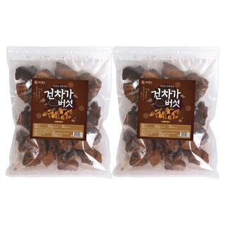 건강중심 건차가버섯, 1kg, 2개
