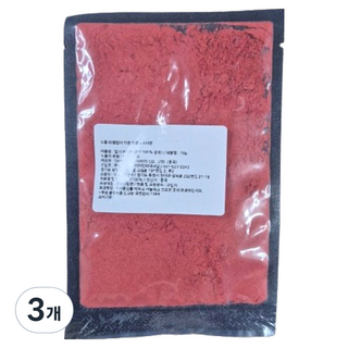 이홈베이킹 딸기분말, 10g, 3개