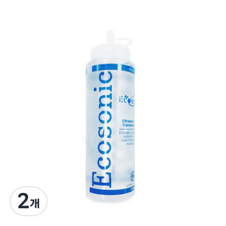 에코소닉 마사지 튜브젤, 250ml, 2개