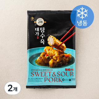 고메 대가 탕수육 (냉동), 390g, 2개