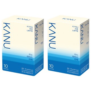 카누 아이스 라떼 커피믹스, 13.5g, 10개입, 3개