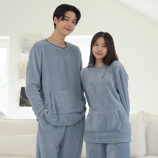 어나더디 데일리 밍크 수면 잠옷 상하의 세트