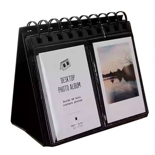 머니풀 미니 포카 사진 폴라로이드앨범, Black Album, 17매