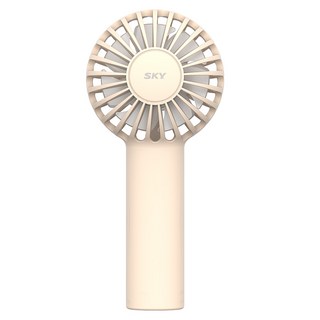 SKY 윈드 핸디 미니 USB C타입 휴대용 손선풍기 KY-WI-W10, SKY-WI-W10, 피치 베이지