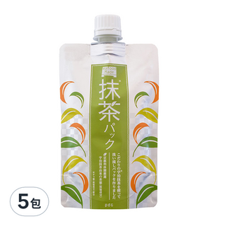 pdc 抹茶面膜, 深層清潔淨化毛孔汙垢, 日本原裝進口, 5包