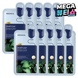 메디힐 더마플러스 어성초 마스크, 10개입, 1개