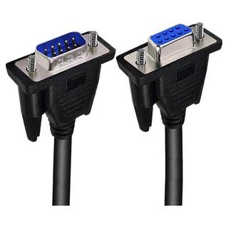 Max+ RS232串口 交叉 DB9 to DB9傳輸線 公對母 3M, 1條