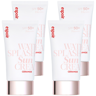 에스쁘아 워터 스플래쉬 세라마이드 선크림 SPF50+ PA++++, 60ml, 4개