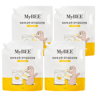 마이비 피부에 순한 유아 섬유유연제 베이비코튼향 리필