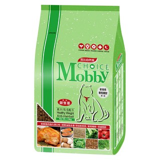 Mobby 莫比 成貓用 低卡化毛配方 乾飼料，添加牛磺酸，富含亞麻油酸，強健皮膚毛色, 雞肉 + 米, 7.5kg, 1袋