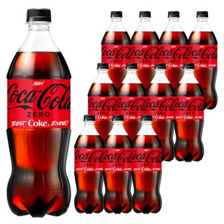 코카콜라 제로, 900ml, 12개 대표 이미지 - 제로 탄산음료 추천