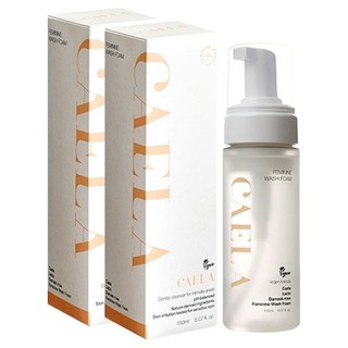 카엘라 락토 다마스크로즈 여성청결제 폼, 2개, 150ml