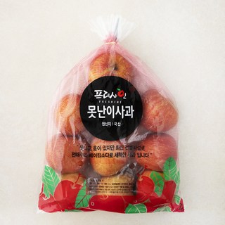 프레샤인 충주 못난이사과, 2kg, 1개 대표 이미지 - 로켓프레시 식품 추천