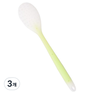 EORIN 실리콘 마사지 안마봉, 그린, 3개
