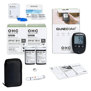 오상헬스케어 글루네오 플러스 혈당측정기