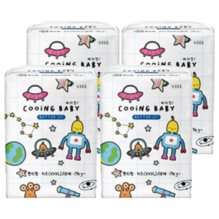 쿠잉 베러업 팬티 기저귀 남녀공용, 키즈형(Kid), 72매