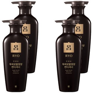 려 진생보 두피모발영양 컨디셔너 중건성용, 400ml, 4개