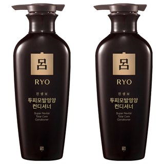 려 진생보 두피모발영양 컨디셔너, 400ml, 2개