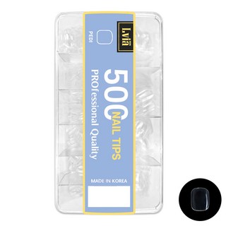 엘비아 패디 팁 10종 x 50p, 투명, 1개
