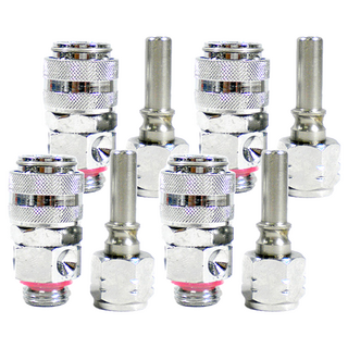 JTECH 원터치 분무기 카플러 철물용품, 4개