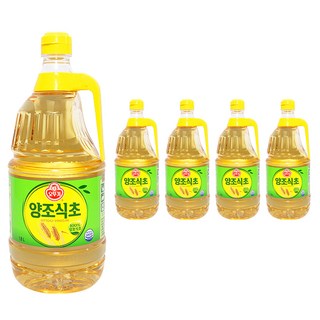 오뚜기 양조식초, 1.8L, 5개