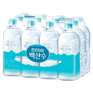 백산수 생수, 1L, 12개