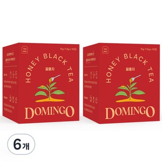 도밍고 꿀홍차, 1.5g, 10개입, 6개