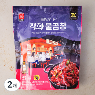 도드람한돈 불맛한판 직화 불곱창 2ea 600g 2개 상품 이미지