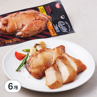 그릴리 직화치킨 닭가슴살 오리지널, 105g, 1개입, 6개