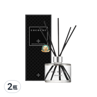 COCODOR 珂珂朵爾 Reed Diffuser 經典擴香瓶 NEW-白麝香, 白麝香 White Musk, 200ml, 2瓶