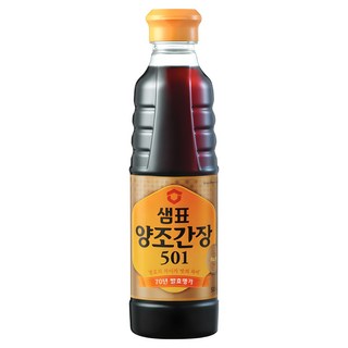 샘표 501 양조간장 500ml – 1개 애터미간장 샘표 501 양조간장 500ml – 1개 애터미간장