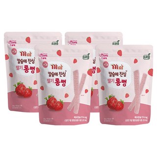까까 프로엠 칼슘에 진심 딸기 롱뻥 과자