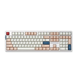 씽크웨이 토체프 101 108키 기계식 유무선 키보드, 소이밀크, TAUCHE.F 101, 포치드 에그 저소음 리니어