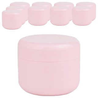 크림용기 100g, 10개, 핑크