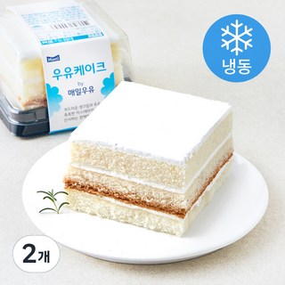 매일우유 우유 케이크 (냉동), 100g, 2개