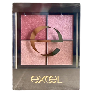 EXCEL 光綻時裳四色眼采 CX06 緋紅玫瑰 打造迷人眼妝, 1個