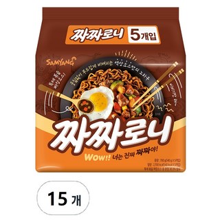 짜짜로니 140g, 15개