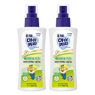 홈키파 마이키파 베이비 앤 키즈 퓨어미스트 해충기피스프레이, 100ml, 2개