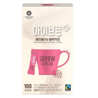 맥널티 아이브루 플러스 블랙커피 헤이즐넛향