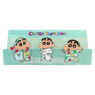 Shinchan 蠟筆小新 造型夾子組 (3入), 亞克力 ABS, 睡衣, 1組