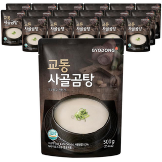 교동식품 사골곰탕, 500g, 18개 가공식품