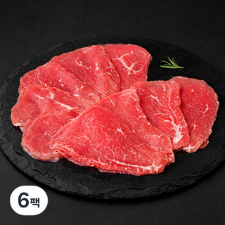 푸드랩플러스 호주산 홍두깨 육전용 (냉장), 300g, 6팩