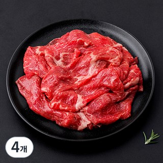 전통참한우 1등급 불고기용 (냉장), 300g, 4개