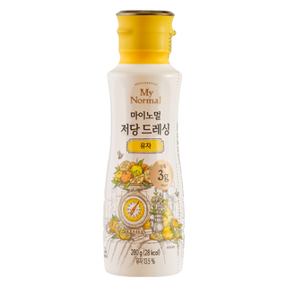 마이노멀 저당 드레싱 유자, 280g, 1개