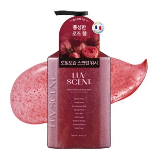 럽센트 스크럽 바디워시 페스티벌 가든 로즈향, 1개, 500ml