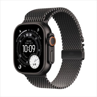 [고급스러운 Apple Watch Ultra 3 밀레니즈 루프 모델 착용 이미지]