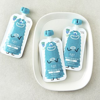 LUKT 킨디 유기농 요거트 플레인 3개입, 85g, 1개입, 3개