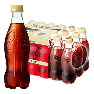 코카콜라 제로 제로 무라벨, 370ml, 18개