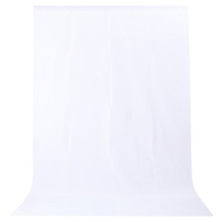폴리천 방송 촬영 배경천 크로마키 스크린 2 x 3 m, 화이트, 1개