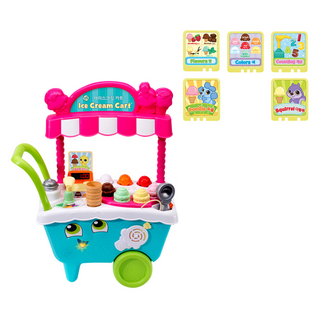 립프로그 아이스크림 카트 한영버전 쇼핑놀이 혼합색상 1세트 상품 이미지
